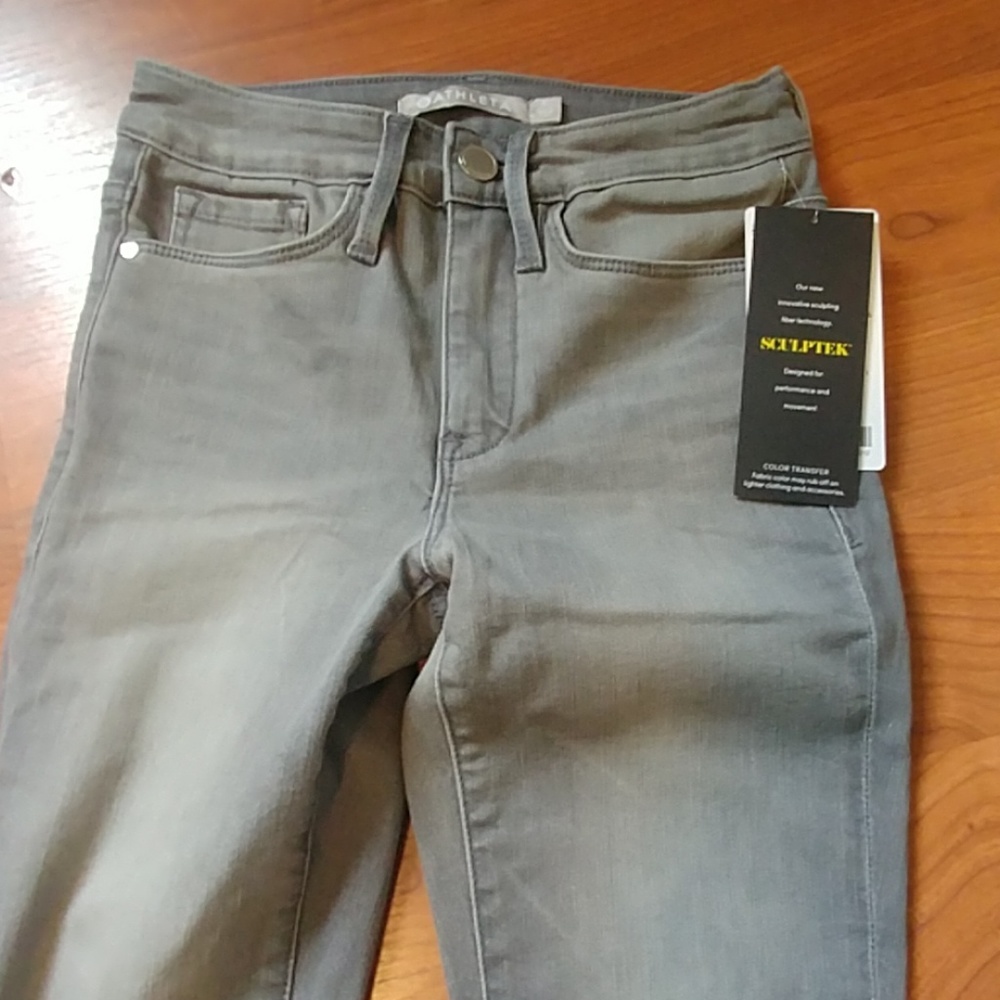 Athleta Sculptek Jeans - Gray